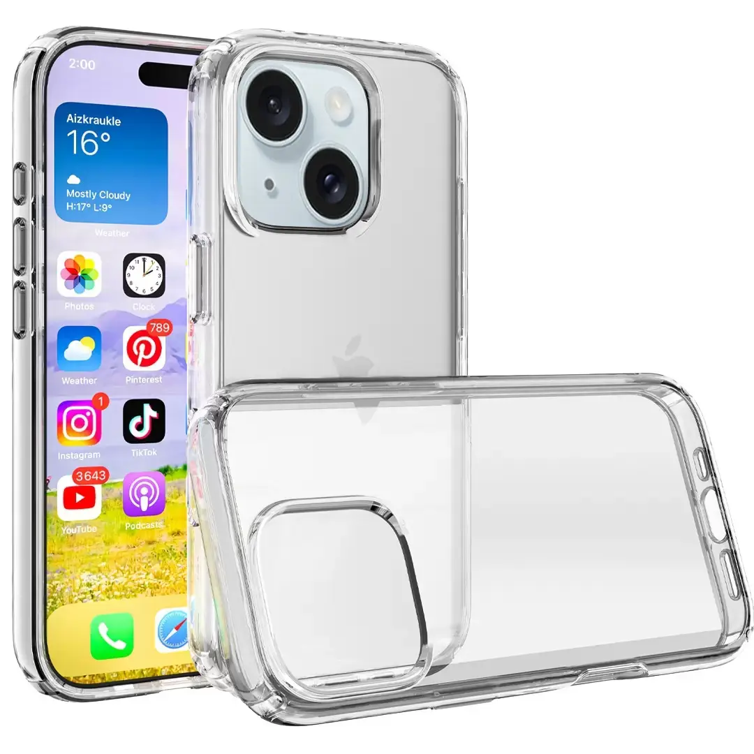 iPhone 15 Plus/iPhone 14 Plus Fleck Case Crystal Clear